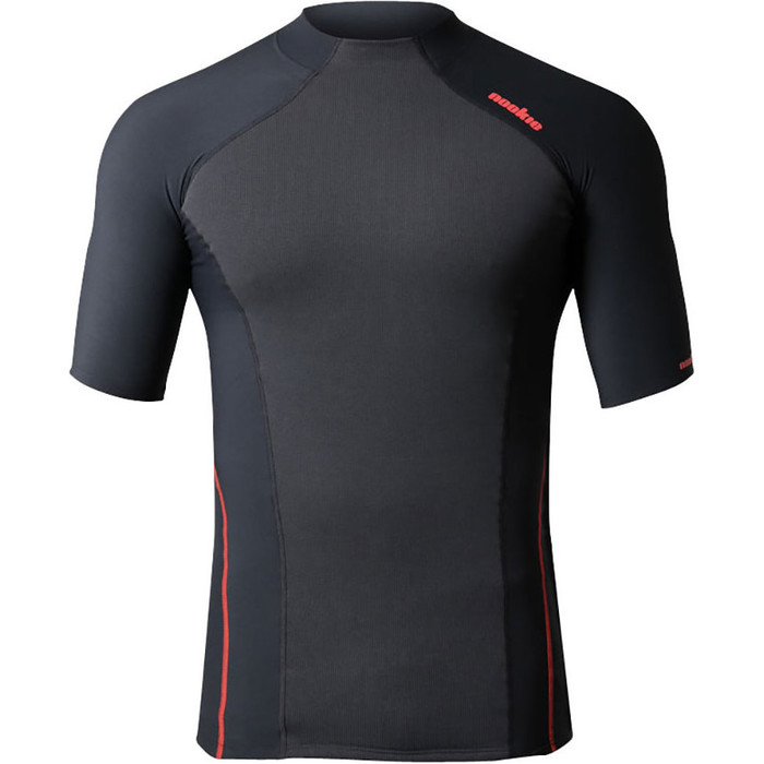 2022 Nookie Core Hybrid Short Sleeve Base Layer Black / Red TH31