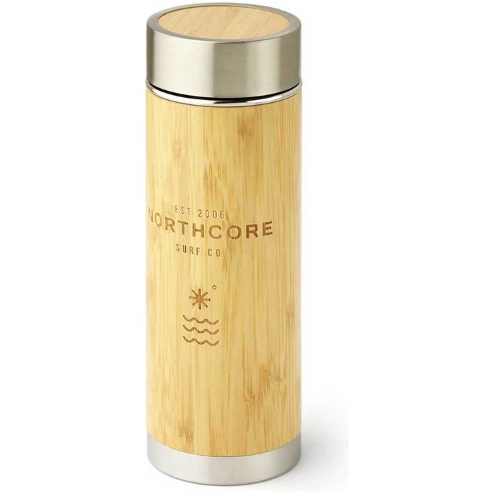 2020 Northcore Bamboo & Stainless Steel Flask 360ml NOCO97