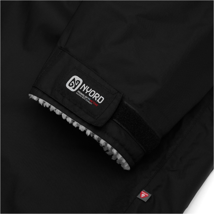 2022 Nyord Primaloft® Outdoor Changing Robe & FREE Drybag ACC0005 - Black / Grey