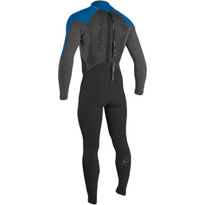 2019 O'Neill Mens Epic 5/4mm Back Zip Wetsuit Black / Graphite / Ocean 4217 Warehouse 2ND