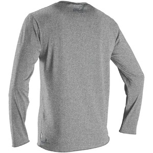 2021 O'Neill Mens Blueprint Long Sleeve UV Sun Shirt Rash Vest 5451SB - Overcast