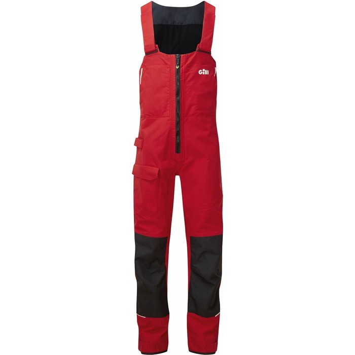 2024 Gill Mens OS2 Offshore Sailing Trousers OS25T - Red