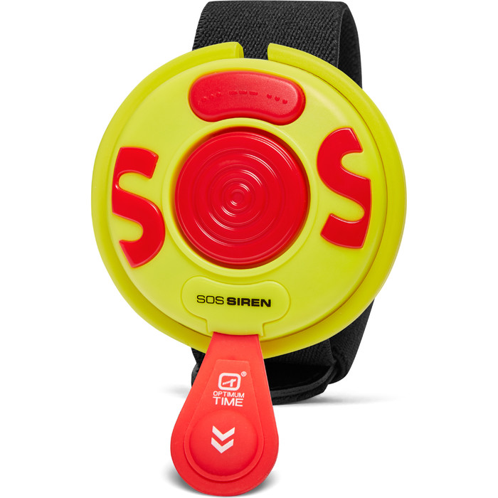 2021 Optimum Time SOS Safety Siren SOS806 - Lime / Red
