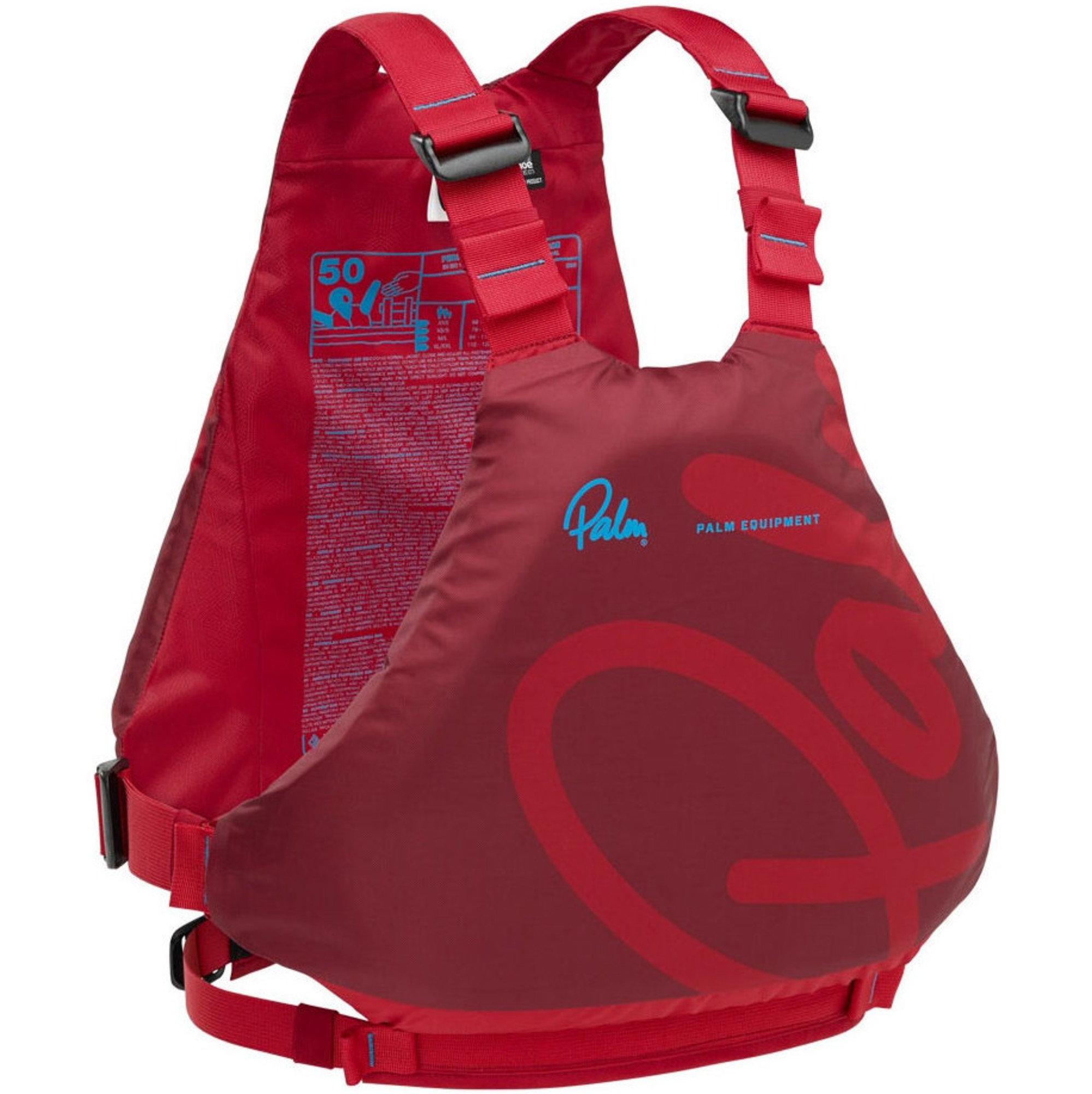 2024 Palm Ace 60N Buoyancy Aid Chilli Flame 12392 Canoe & Kayak