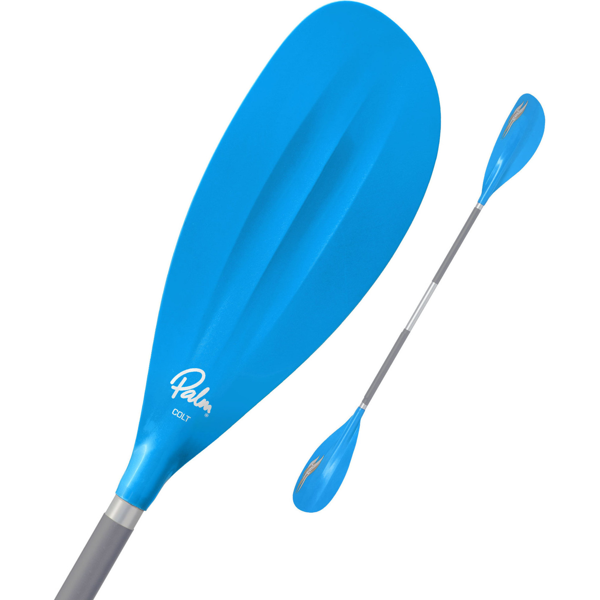 2022 Palm Colt Junior Kayak Paddle 185CM AQUA 12275 Canoe & Kayak