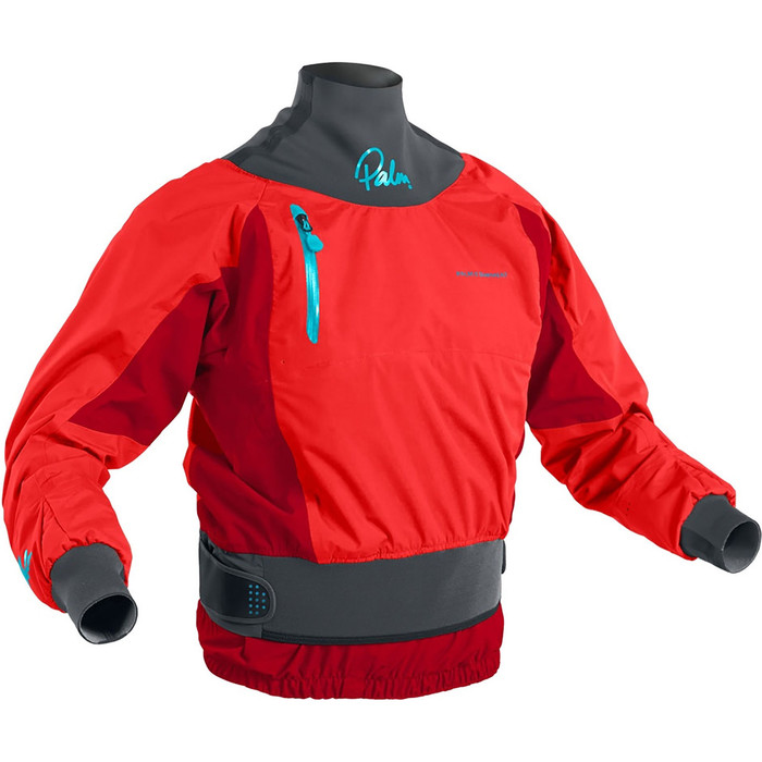 2024 Palm Womens Zenith Whitewater Jacket Flame Red 12390