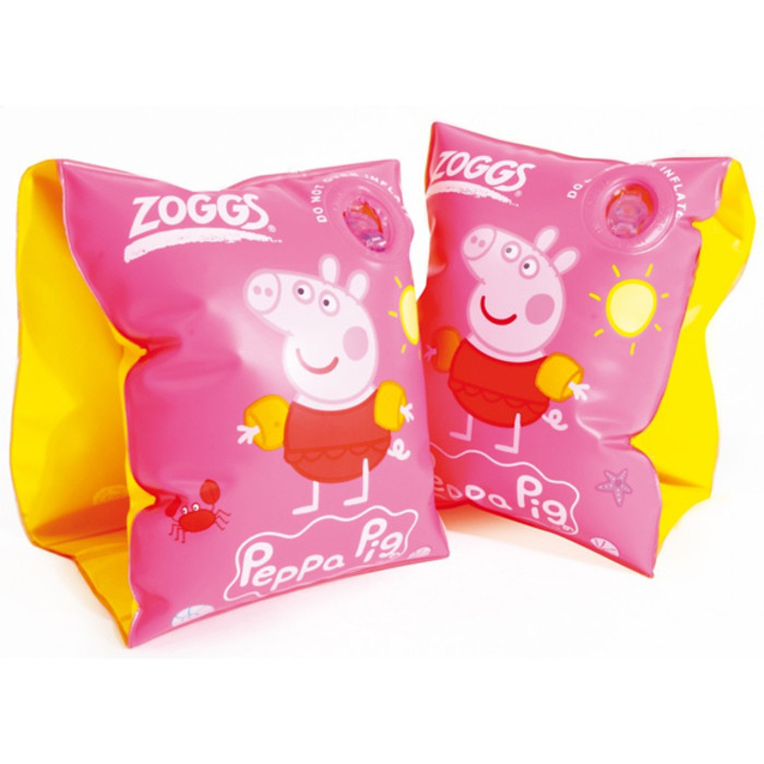 Zoggs Peppa Pig Armbands 2-6 YEARS PINK 382219