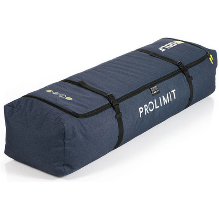 Prolimit Kitesurf Ultralight Golf Board Bag 140x45 Pewter / Yellow 83343