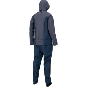 2021 Prolimit Mens Nordic Front Zip Hooded Drysuit 10000 - Steel Blue / Indigo