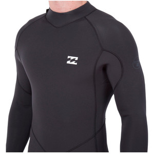 Billabong Revolution 4/3mm Back Zip Wetsuit in Black Q44M06