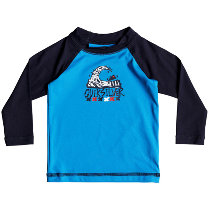 Quiksilver Infant Bubble Dream Long Sleeve Rash Vest BLUE EQIWR03013