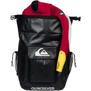 Quiksilver Deluxe Wet Dry Bag / Back Pack Black EGLQSWBBKP