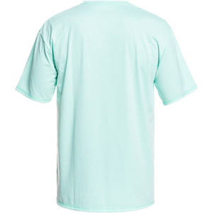 2021 Quiksilver Mens Heritage Heather UPF 50 Surf Tee EQYWR03321 - Blue Tint