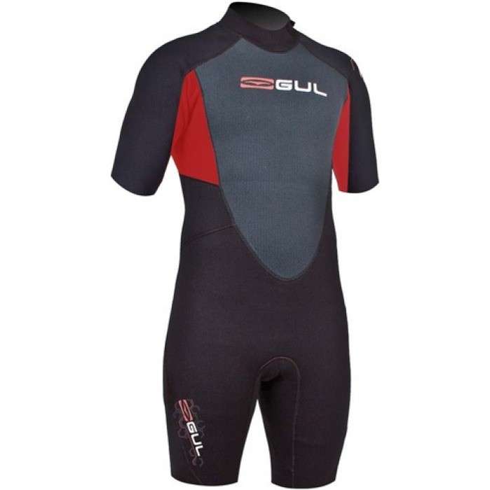 Best Buy Gul Response 3/2mm Shorty Wetsuit RE3315 RED