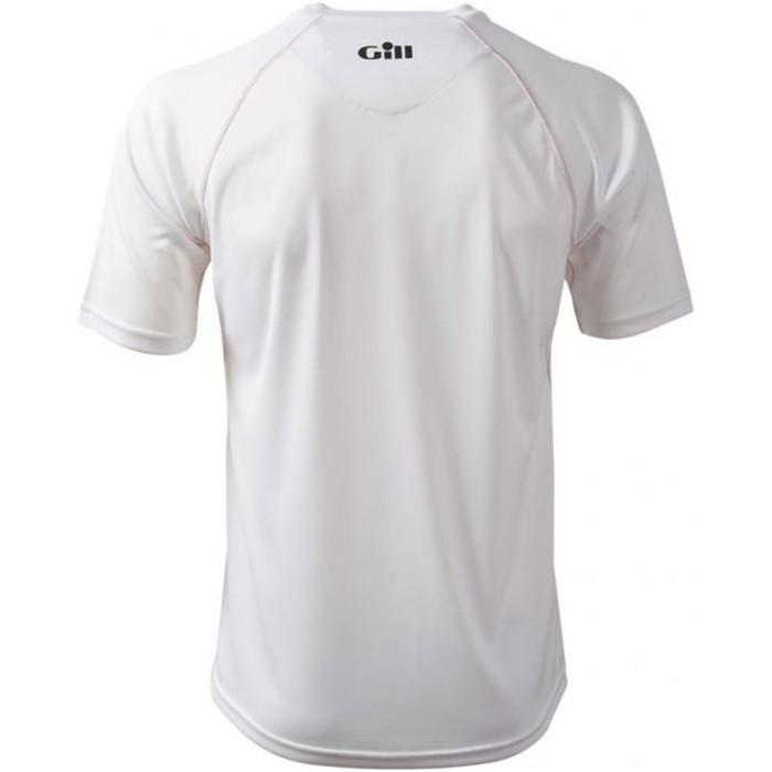 2019 Gill Race Short Sleeve T-Shirt WHITE RS06