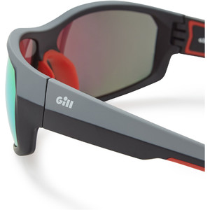 2022 Gill Race Fusion Sunglasses Tango / Orange Mirror RS26