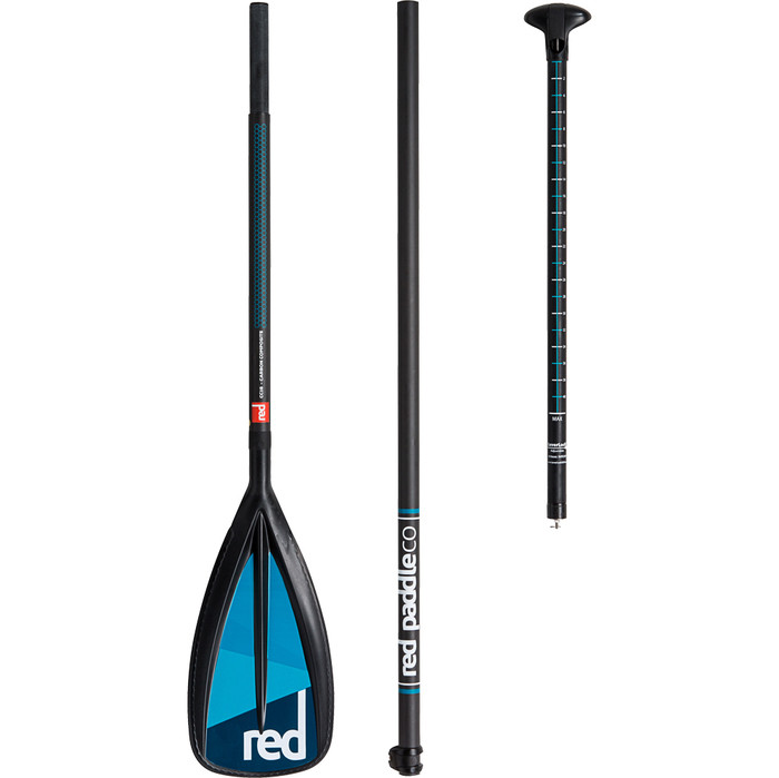 Red Paddle Co Carbon / Nylon Vario Travel 3-Piece SUP Paddle 180CM-220CM