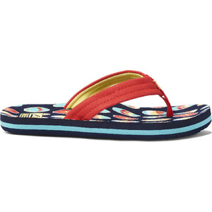 2020 Reef Junior Ahi Flip Flops / Sandals RF0A3VBL - Red Surfer
