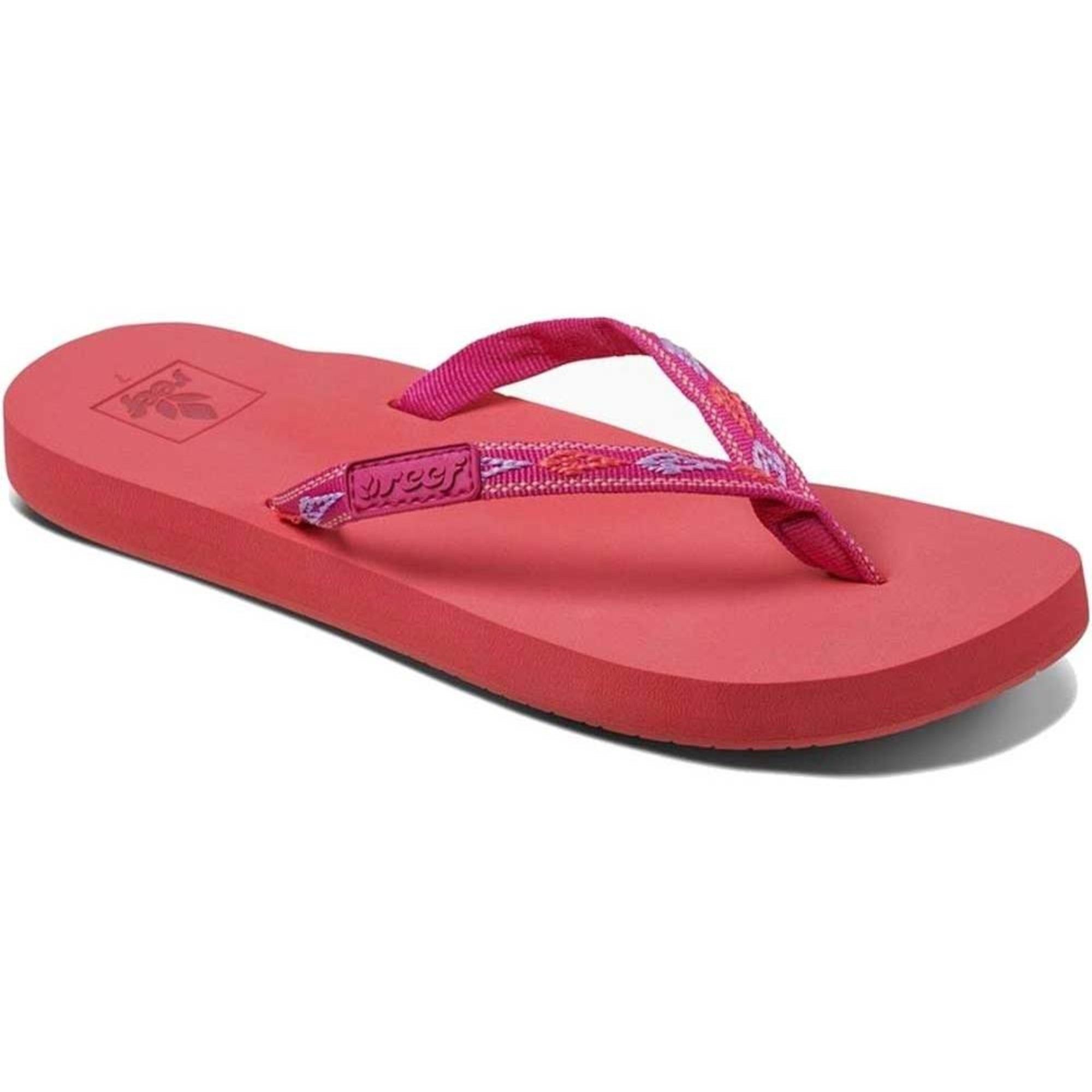 Reef Womens Ginger Flip Flops Tropical Sunset RF001660 Footwear Wetsuitoutlet Wetsuit Outlet