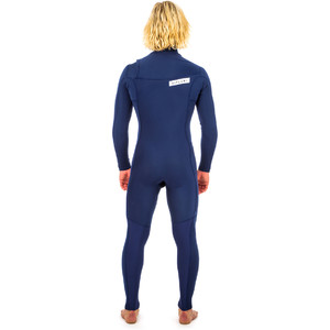 2019 Rip Curl Aggrolite 4/3mm Chest Zip Wetsuit NAVY WSM9RM