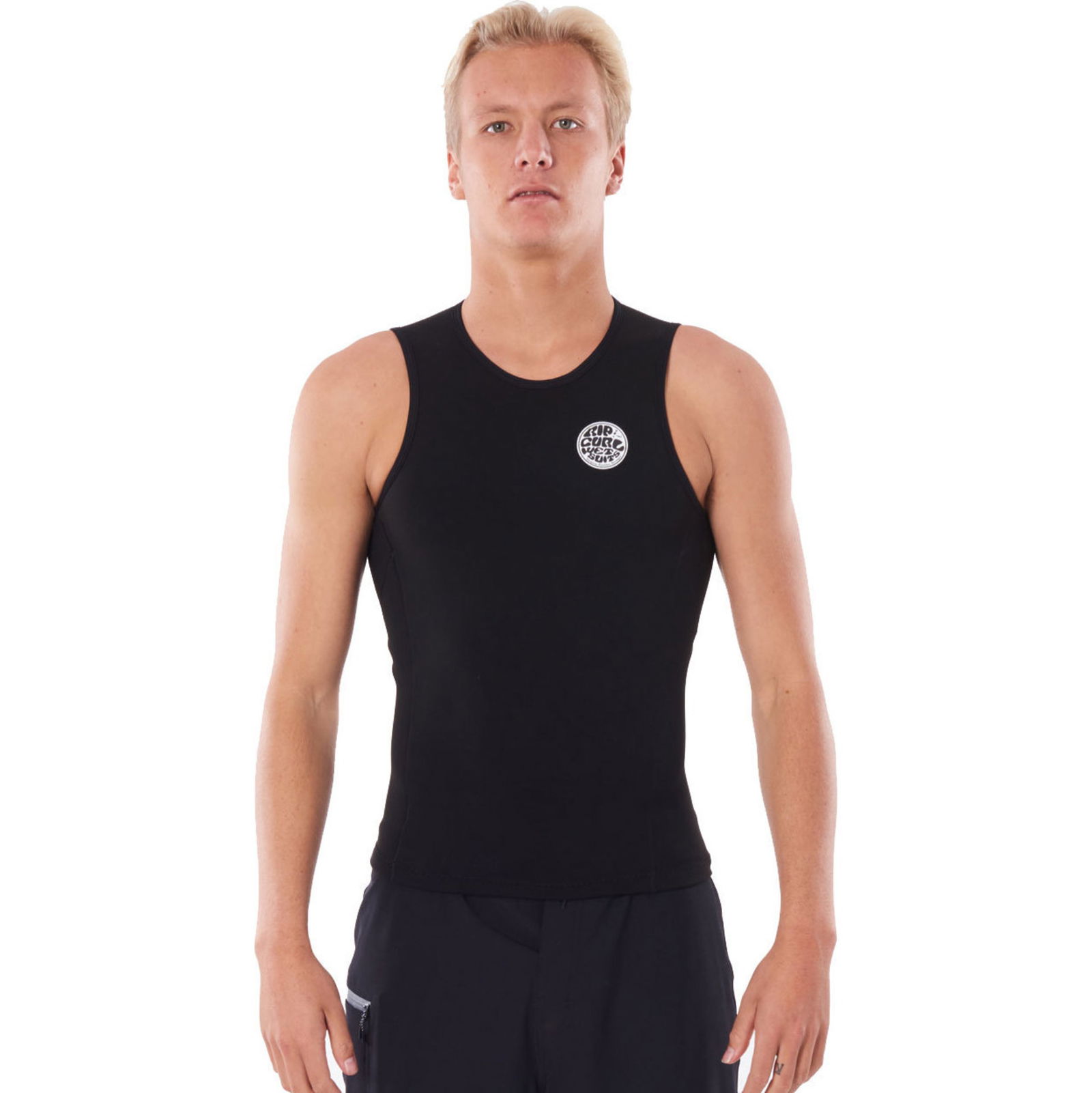 2024 Rip Curl Mens Flashbomb 0 5mm Sleeveless Vest WVEYCM Black