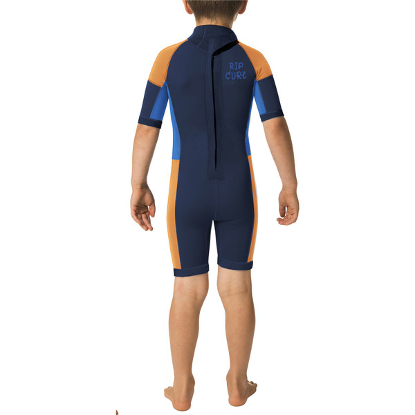 Rip Curl Toddler Boys Dawn Patrol 1 5mm Back Zip Shorty Wetsuit WSP7AK