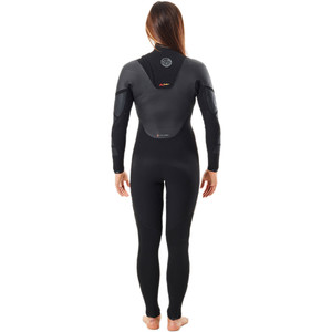 2020 Rip Curl Womens Flashbomb Heatseeker 4/3mm Zip Free Wetsuit WSTYYW - Black