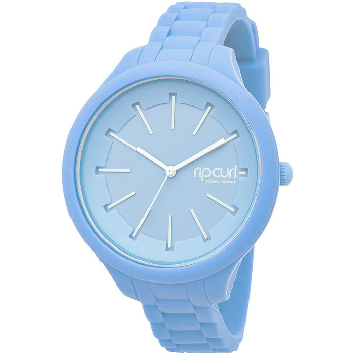 2019 Rip Curl Womens Horizon Silicone Surf Watch Baby Blue A2803G