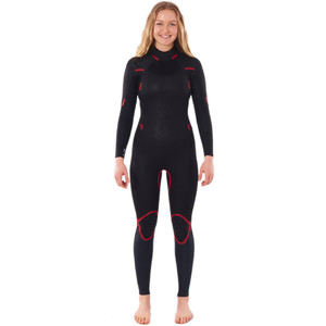 2021 Rip Curl Womens Omega 4/3mm Back Zip Wetsuit WSM9CW - Peach