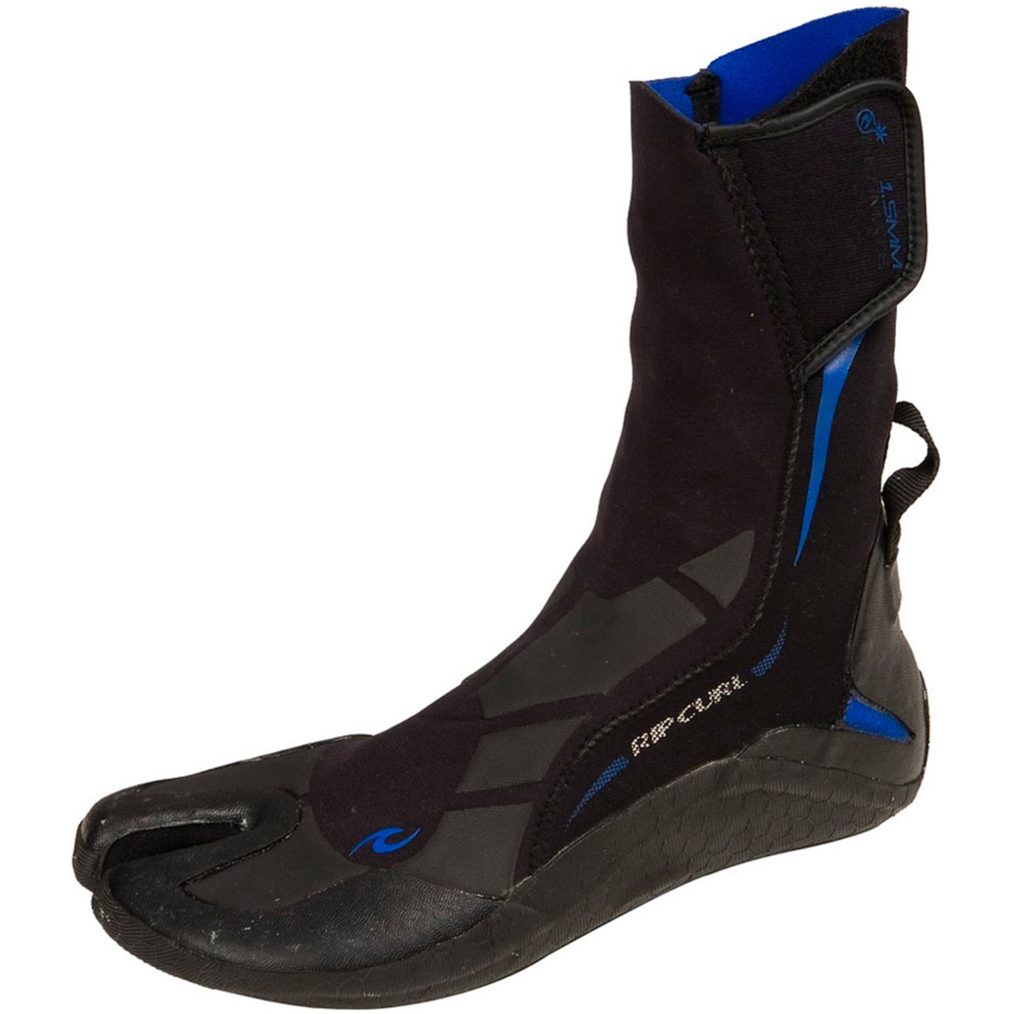 Rip Curl EBomb Pro 1 5mm Strapless SPLIT TOE Wetsuit Boot WBOLBE