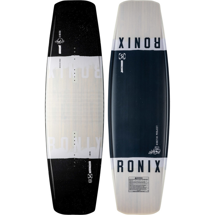 2022 Ronix Kinetik Project Flexbox 1 Cable Wakeboard - White / Black