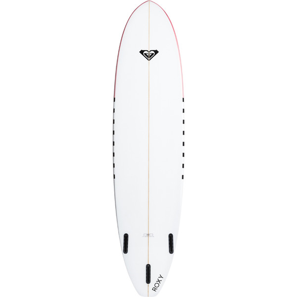 Roxy Euroglass Surfboard Minimalibu 7'3 Tropical Pink - EGLXSBMM73 ...