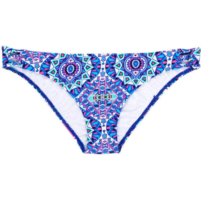 Billabong Tiles and Tides Low Rider Bikini Bottoms in Caribbean S3SW31