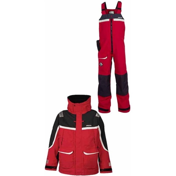 Musto BR2 COMBI SET Jacket SB0032 & Trouser SB0041 in RED