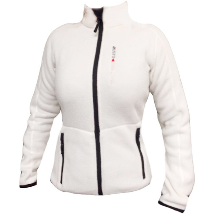 Musto Evolution Ladies Fleece Jacket WHITE SE0120