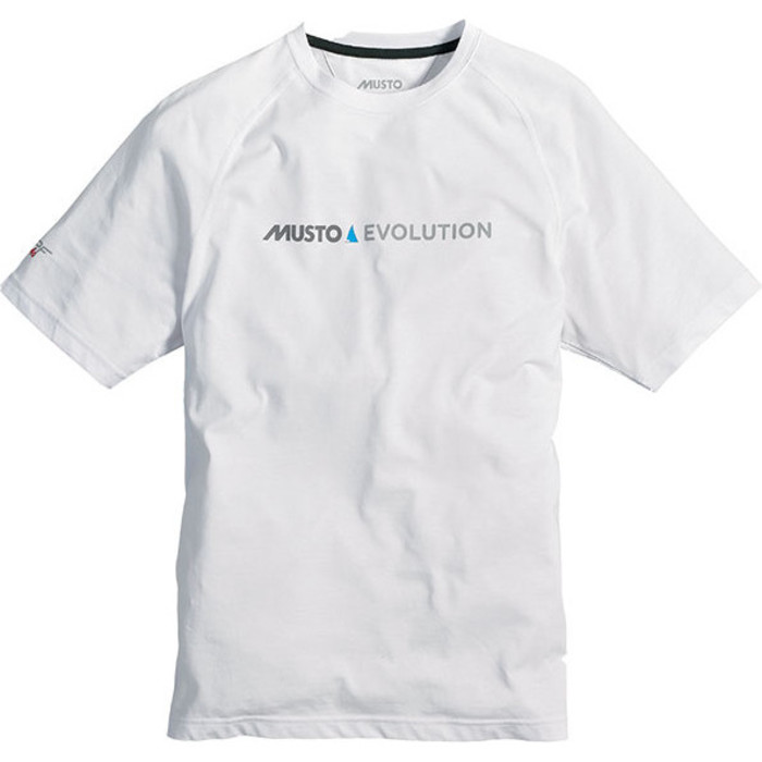Musto Evolution Logo T-Shirt in White SE1360