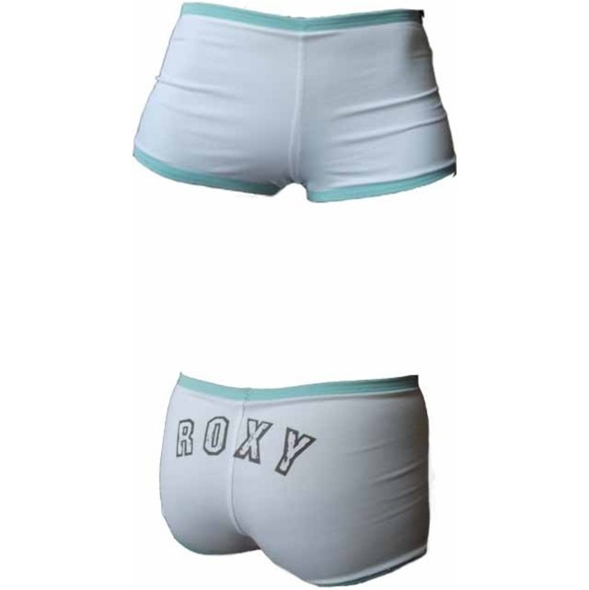 Quiksilver Roxy Lycra Swim Shorts in White BO25W Swimming Swimwear