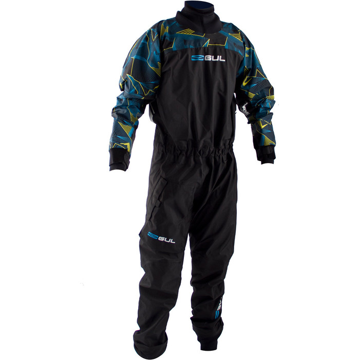 Gul Enforcer BACK ZIP ANKLE SEAL Drysuit Charcoal / Black SK0008 FREE UNDERFLEECE