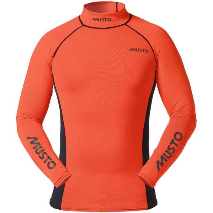 Musto Long Sleeved UV Vest Fire Orange SO1062