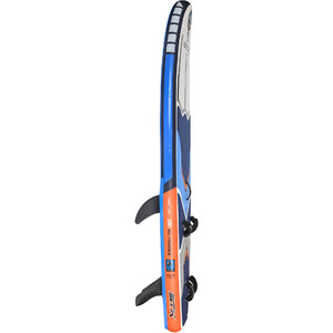 2019 STX Inflatable Windsurf 280 Stand Up Paddle Board & HD2 5.5M Rig Package Blue / Orange 70635