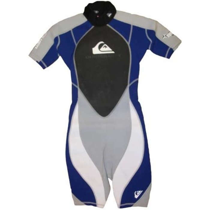 Quiksilver Syncro 2mm Shorty Wetsuit SY65AS Black / Blue / Grey