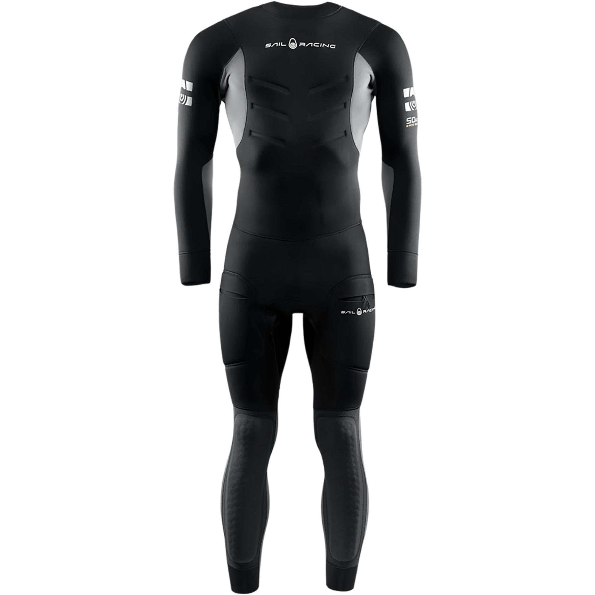 2021 Sail Racing Mens Orca 5mm Back Zip Sailing Wetsuit 50116 Carbon