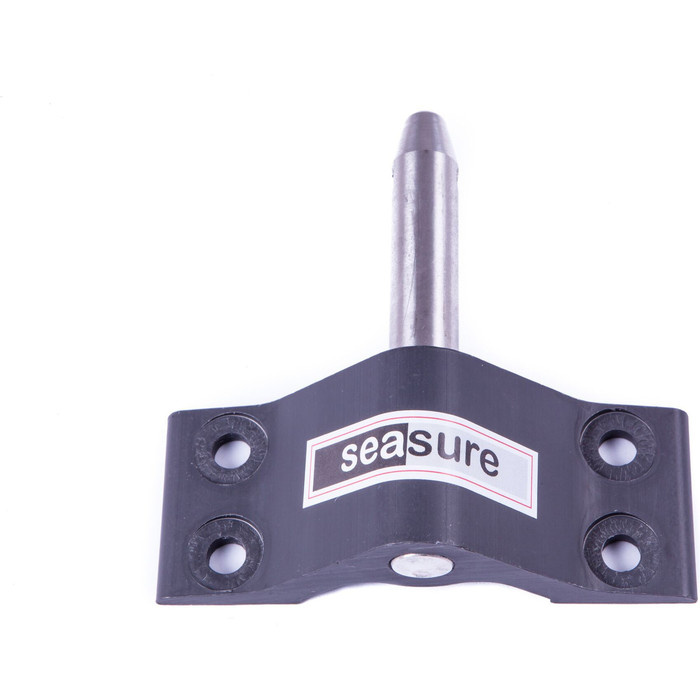 Sea Sure 8mm Bottom Transom Pintle With Drop Nose Pin 4-Hole Mounting