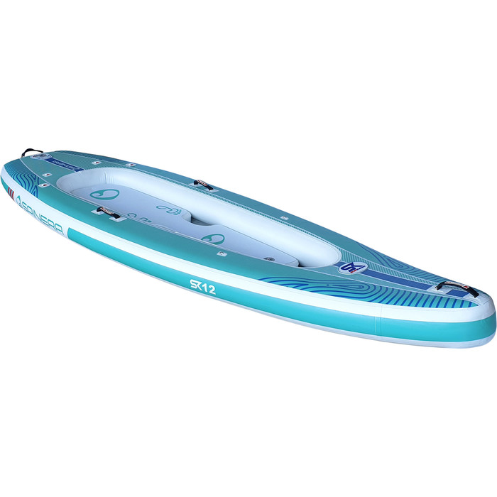 2022 Spinera SK 12'0 2 Person Inflatable SupKayak Package - Blue
