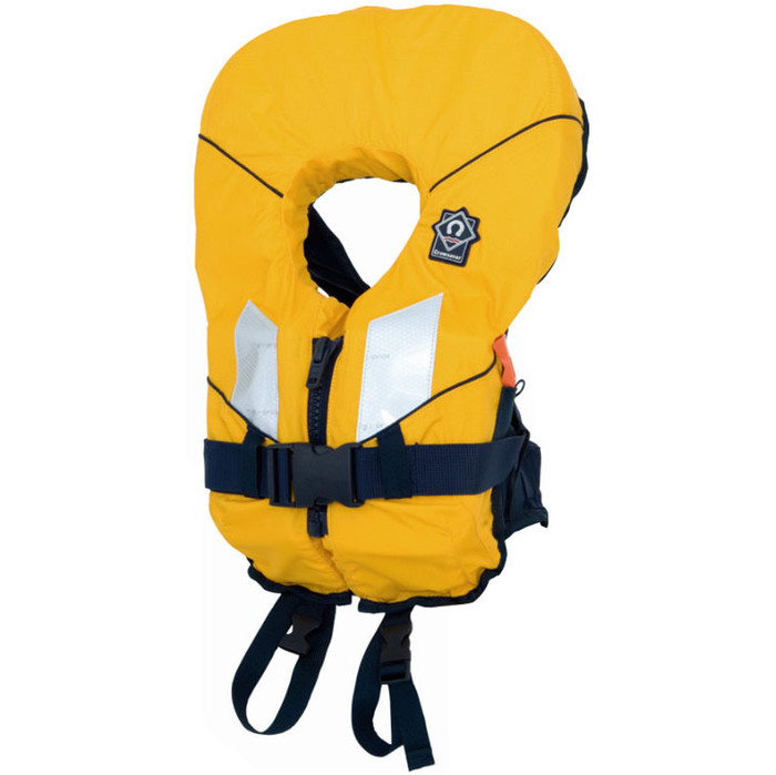 2021 Crewsaver Junior Spiral 100n Life Jacket in Yellow / Black 2820 Child & Baby