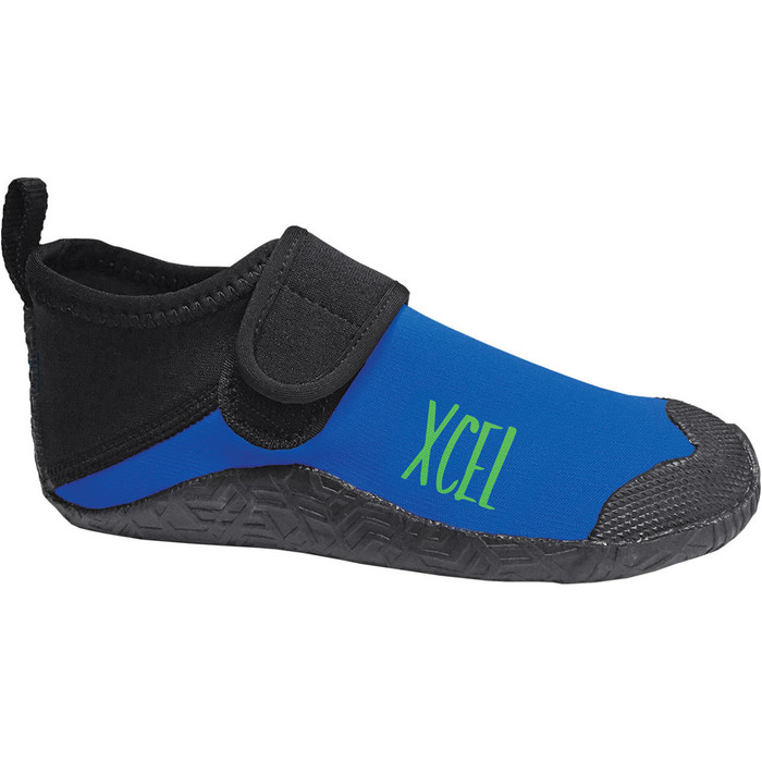 2023 Xcel Toddler Reef Walker 1mm Wetsuit Shoe ANK18817B - Electric Blue