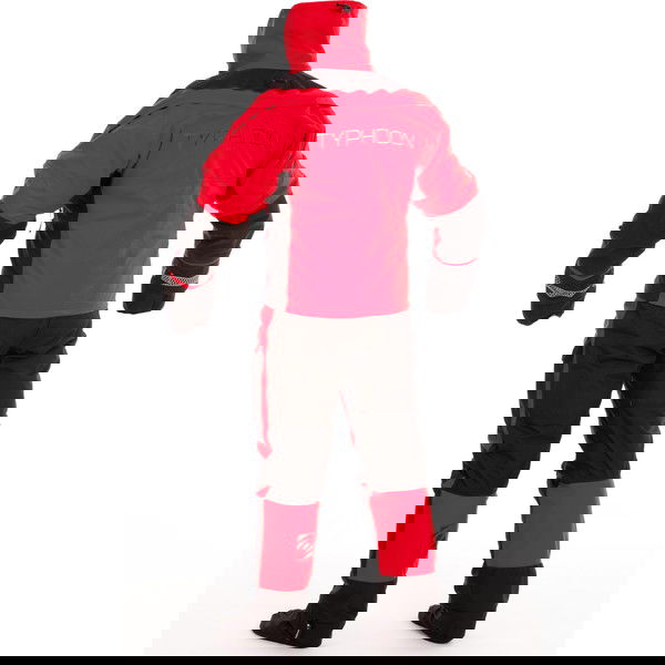 2019 Typhoon PS330 Xtreme Kayak / Ocean Sailing Drysuit Con Zip Black