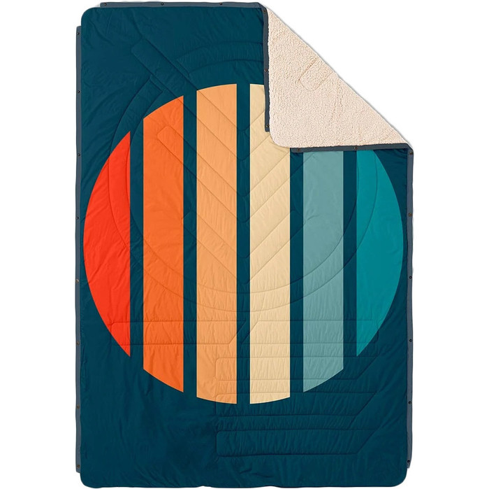 2022 Voited Limited CloudTouch Indoor / Outdoor Camping Blanket V21UN03BLCTC - Sunset Stripes