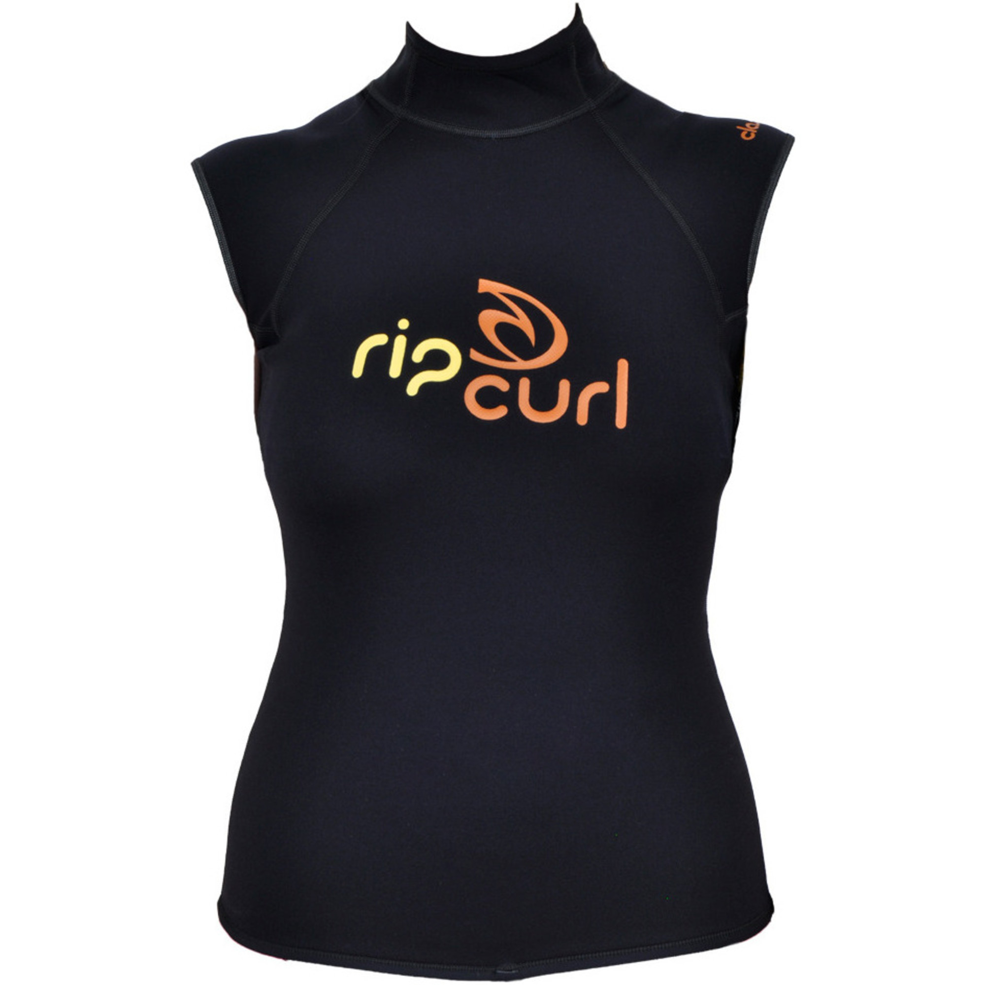 Rip Curl Classic Ladies Hotskin Vest 0 5mm Yellow / Orange Logo W9268W
