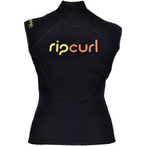 Rip Curl Classic Ladies Hotskin Vest 0.5mm Yellow / Orange Logo W9268W